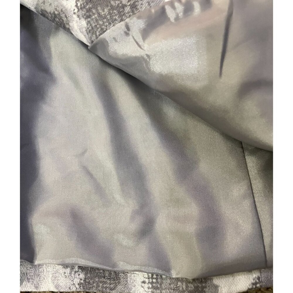 Coldwater Creek Blazer Womens 8 Used Gray Cream Lined - Picture 7 of 15